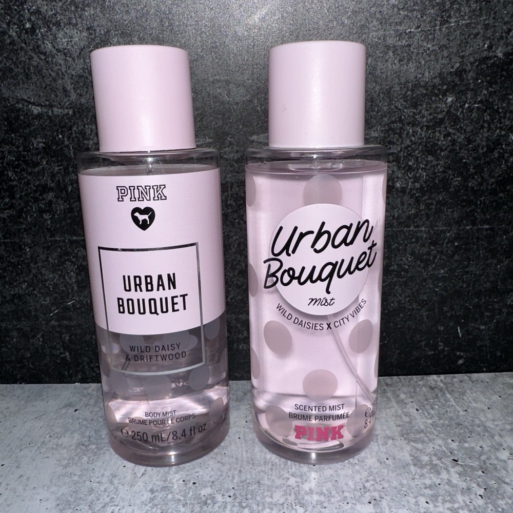 2 Lot Victoria's secret PINK URBAN BOUQUET Body Mist 8.4oz 250ml Original New